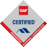 GAF Certified Roofing Contractor Logo Redstruct